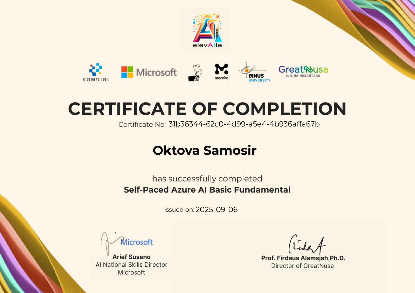 Self-Paced Azure AI Basic Fundamentals