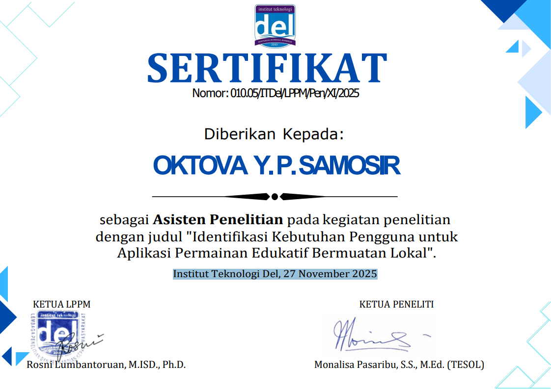 Asisten Penelitian Dosen
