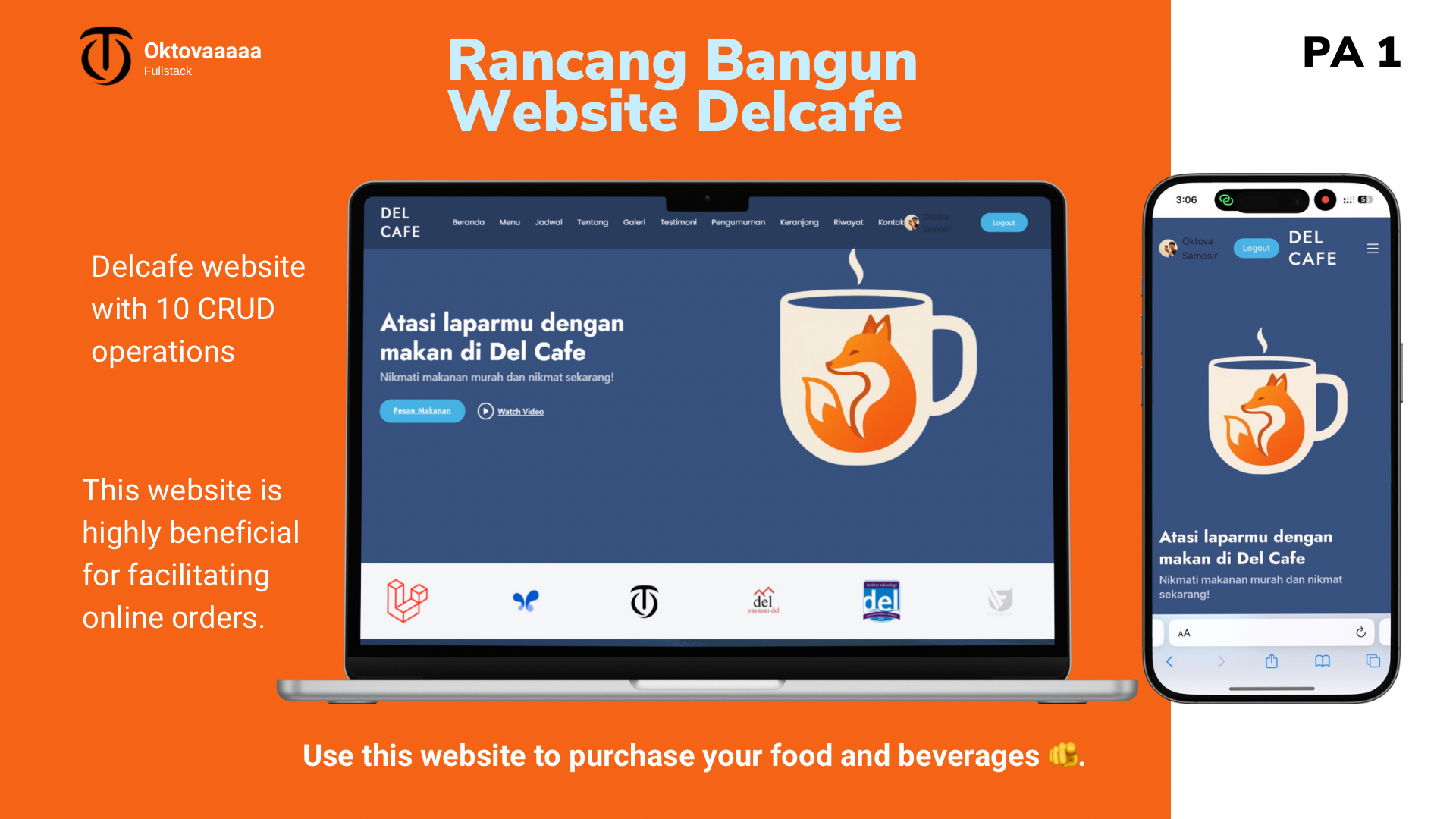 Delcafe Website