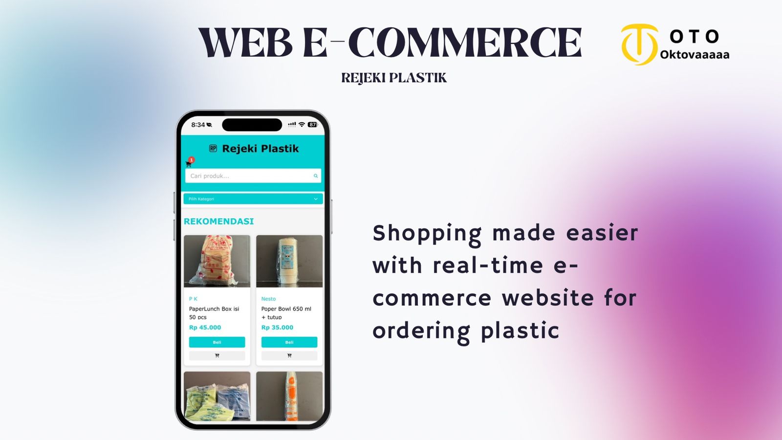 Rejeki Plastik E-Commerce