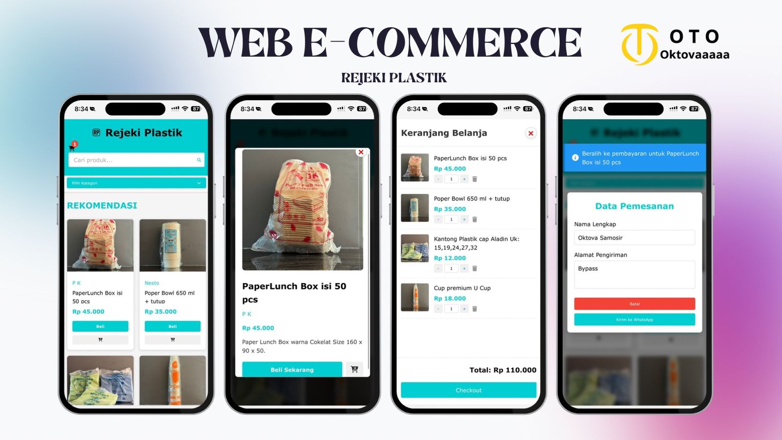 Rejeki Plastik E-Commerce